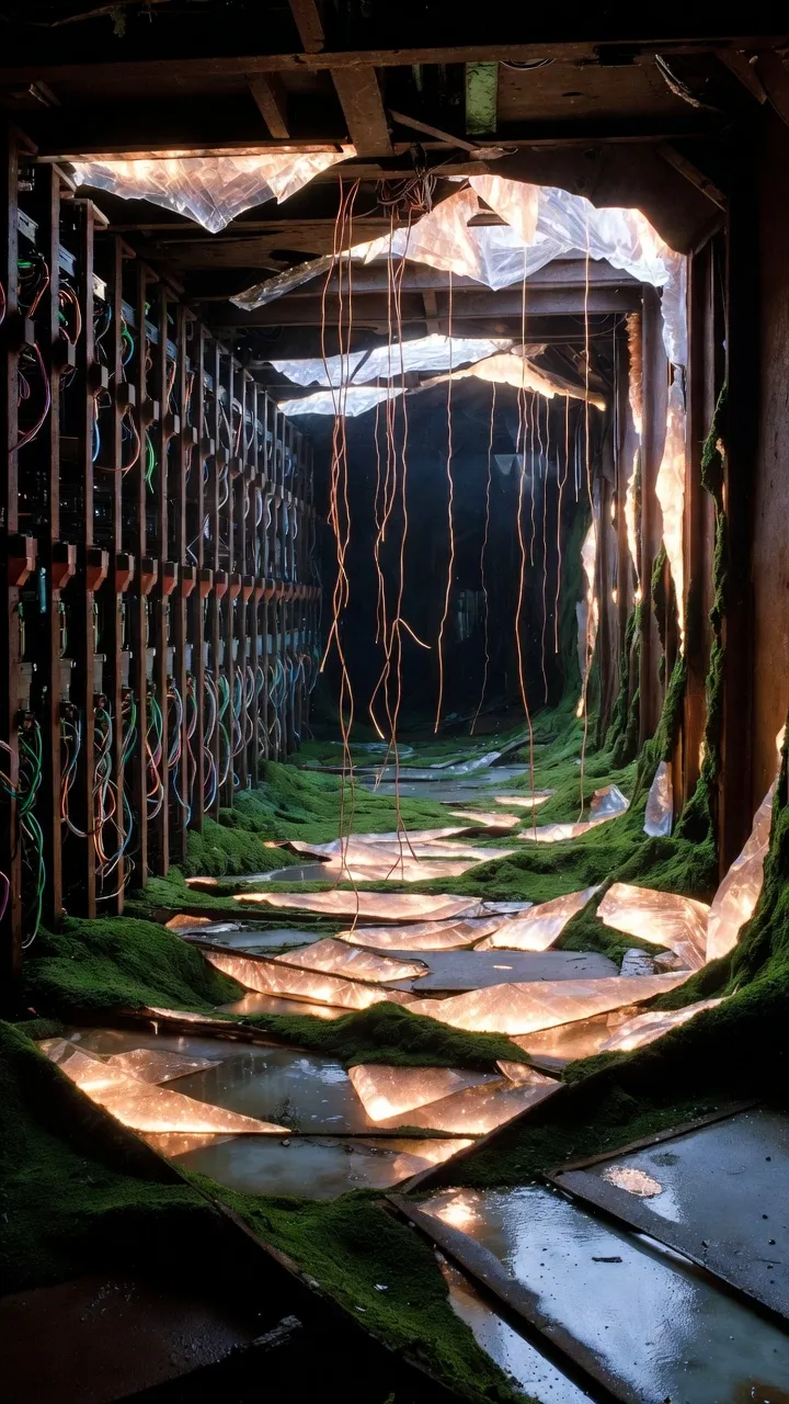 The moss has learned to read.