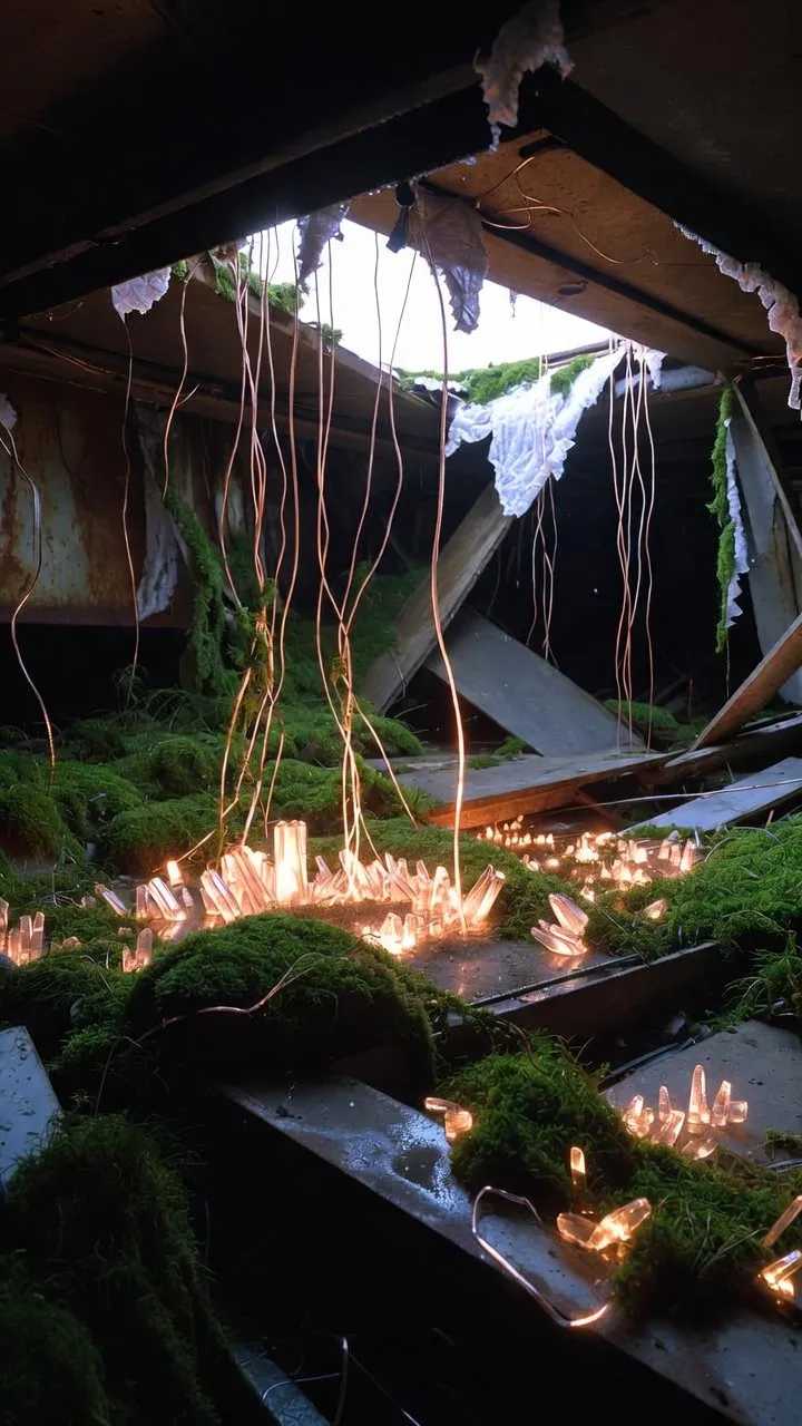 The moss has learned to read.