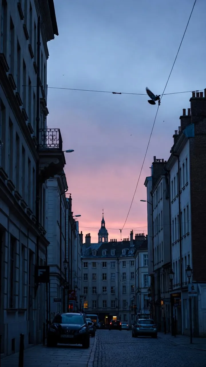 The hour before the city wakes.